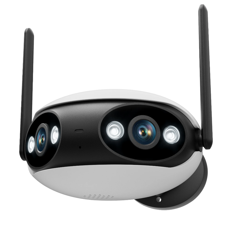 Câmera de Segurança Wi-Fi BESDER 8MP, Visão Noturna Colorida, Áudio Bidirecional e Detecção Inteligente de Movimento