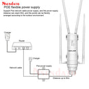 Repetidor Wi-Fi de Alta Potência Nsendato AC1200 com Dupla Banda e Cobertura Estendida para Ambientes Externos