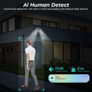 Câmera de Segurança Wi-Fi BESDER 8MP, Visão Noturna Colorida, Áudio Bidirecional e Detecção Inteligente de Movimento