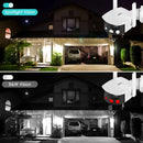 Câmera de Segurança Wi-Fi BESDER 8MP com Visão Noturna Colorida, Detecção Humana e Áudio Bidirecional