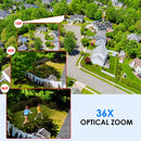 Câmera de Segurança BESDER Dome 5MP com Conexão IP/Wireless e Visão Noturna Colorida