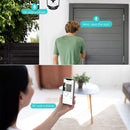 Câmera de Segurança Wi-Fi BESDER 8MP, Visão Noturna Colorida, Áudio Bidirecional e Detecção Inteligente de Movimento