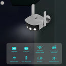 Câmera de Segurança Wi-Fi BESDER 8MP com Visão Noturna Colorida, Detecção Humana e Áudio Bidirecional