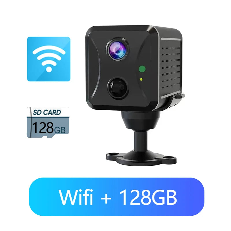 Câmera de Segurança VANDSC Full HD 1080P com Conexão WiFi/4G e Visão Noturna Colorida