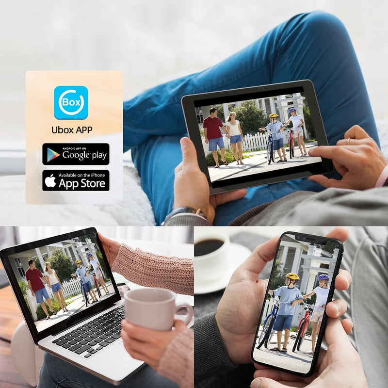 Câmera de Segurança VANDSC Full HD 1080P com Conexão WiFi/4G e Visão Noturna Colorida