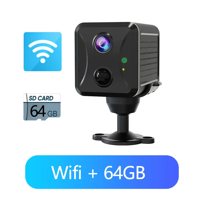 Câmera de Segurança VANDSC Full HD 1080P com Conexão WiFi/4G e Visão Noturna Colorida